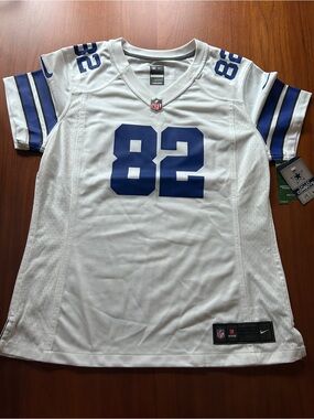 Nike White On-Field NFL Jersey Patch Detail Boys M Dallas Cowboys